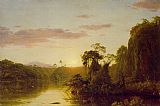 Frederic Edwin Church Canvas Paintings - Scene on the Magdalene